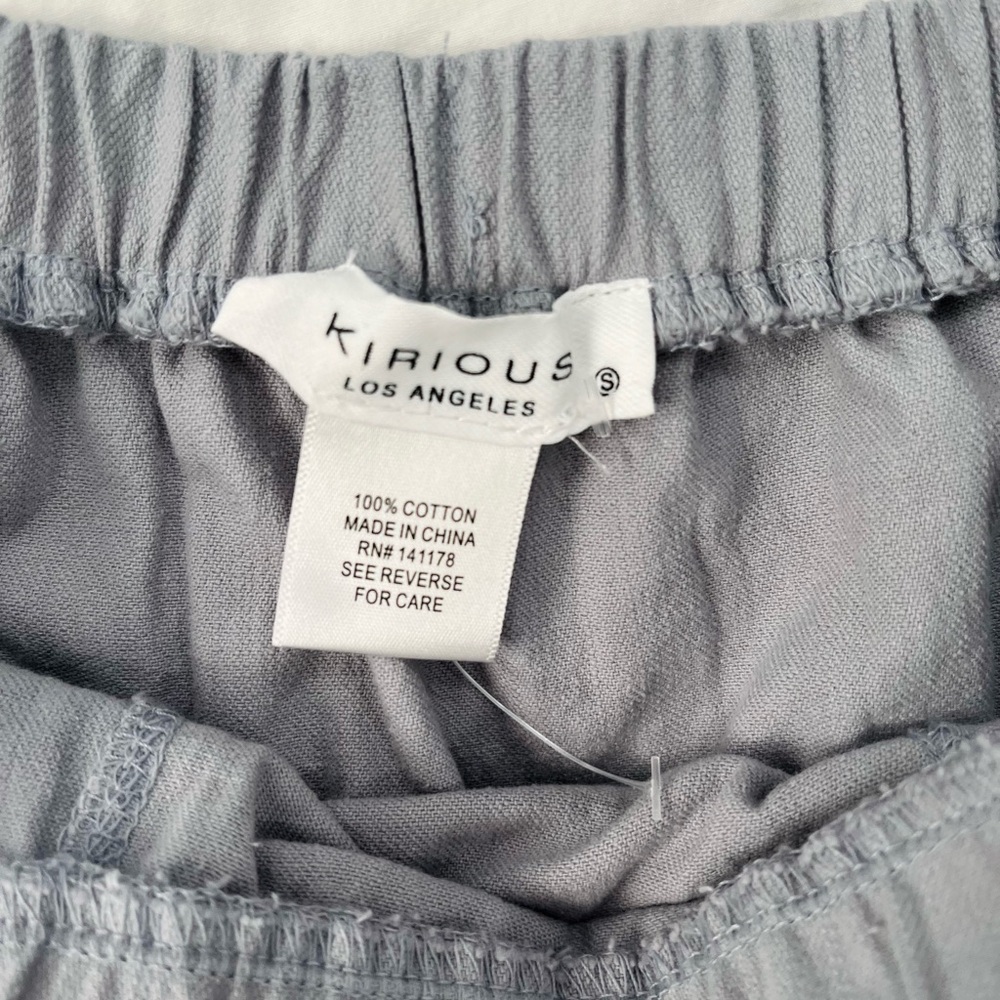 KIRIOUS LOS ANGELES• Women’s Grey Denim Y2K Double Panel Skirt NWT - Picture 6 of 7
